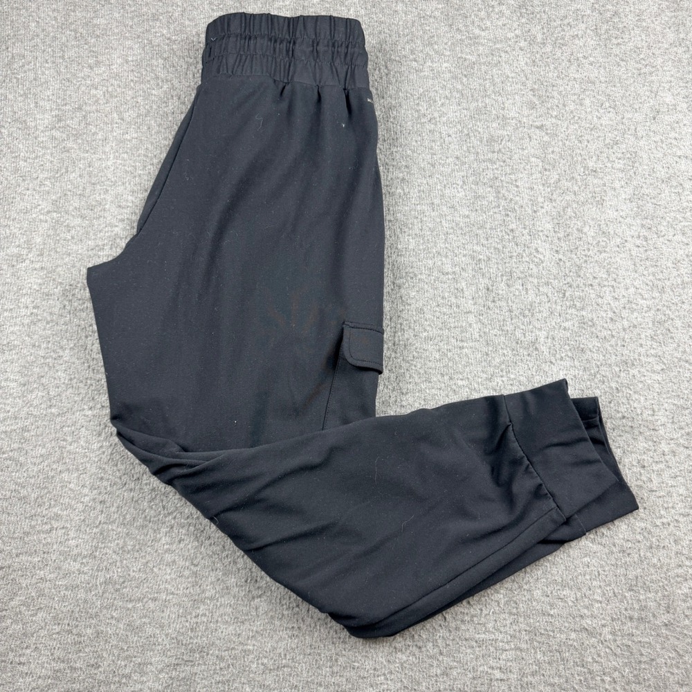 Mondetta Performance Luxury Women's Small Black Cargo Jogger Pants Elastic Waist